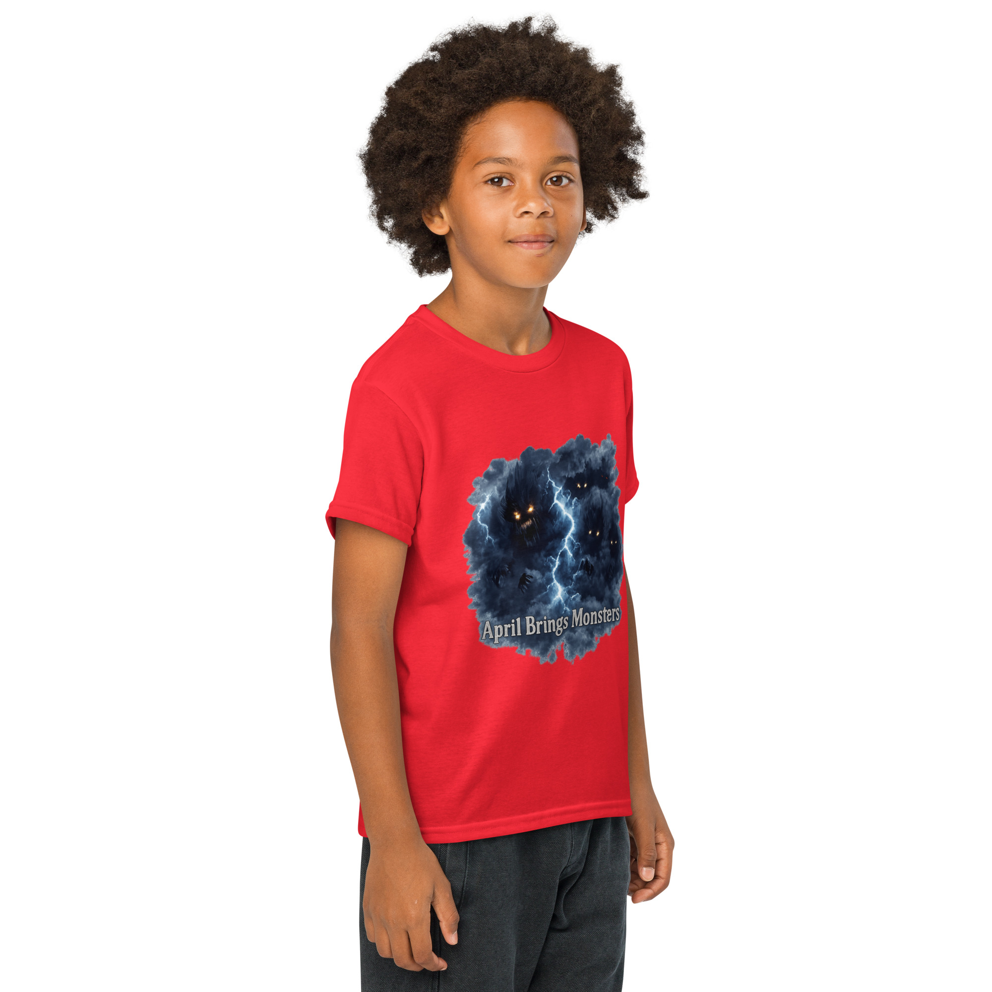 April Brings Monsters Youth t-shirt - Shop Now at Rare Plus Apparel April Brings Monsters Youth t-shirt - Image 10