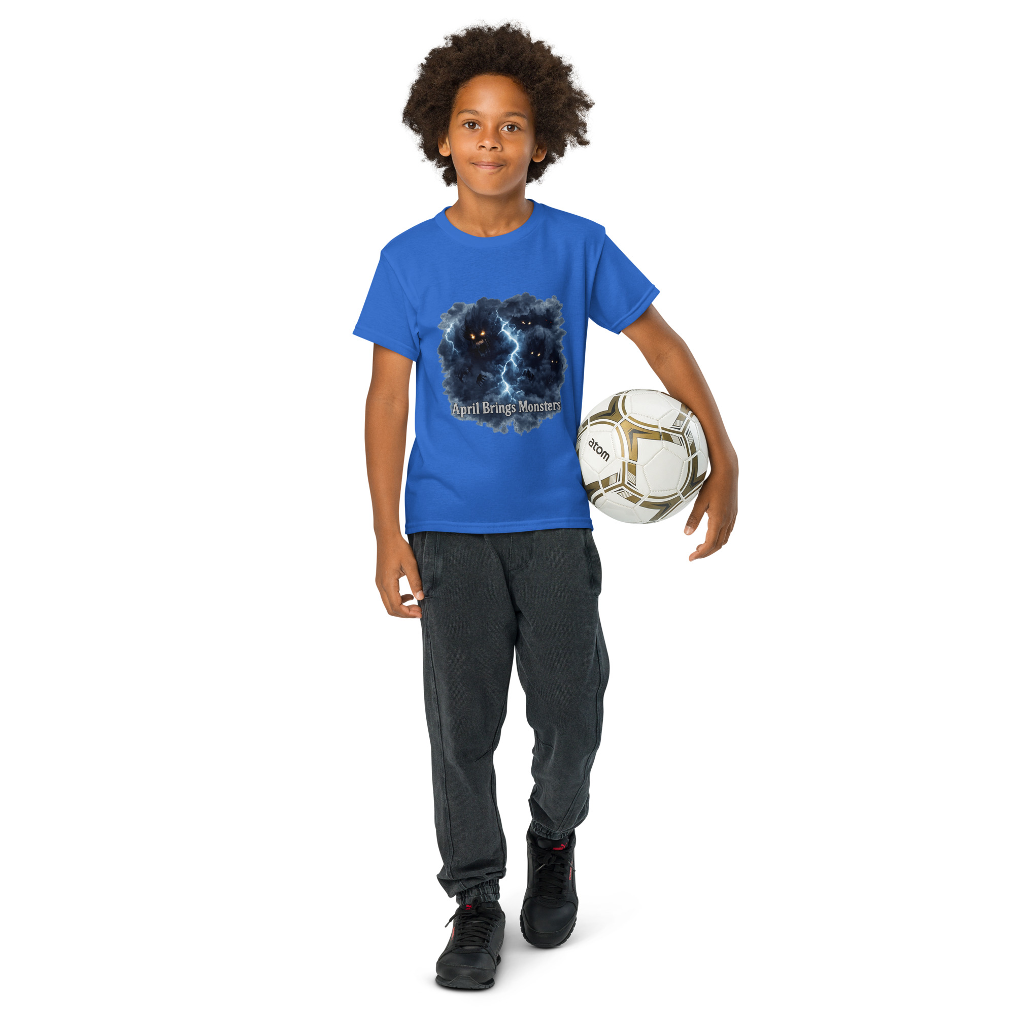 April Brings Monsters Youth t-shirt - Shop Now at Rare Plus Apparel April Brings Monsters Youth t-shirt - Image 18
