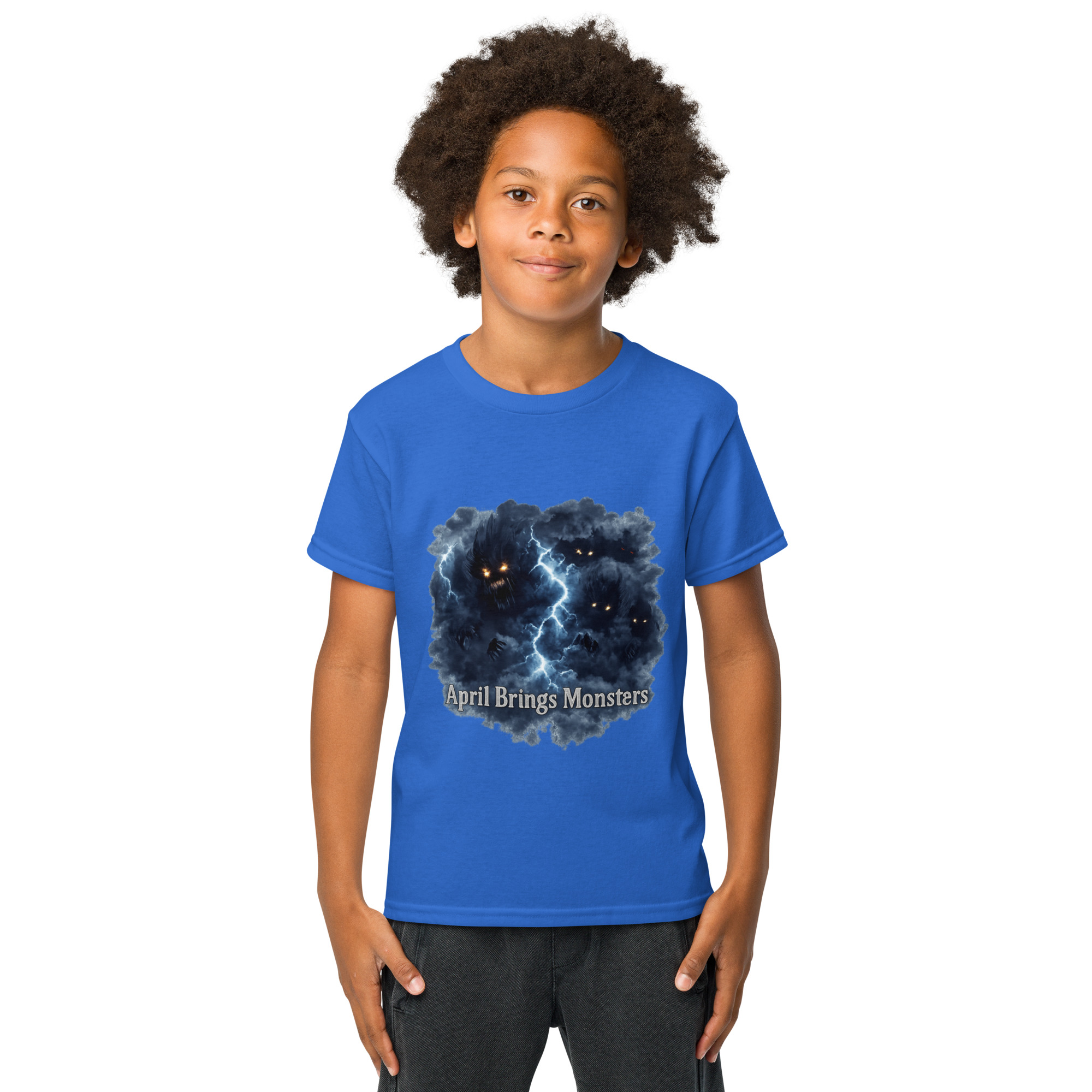 April Brings Monsters Youth t-shirt - Shop Now at Rare Plus Apparel April Brings Monsters Youth t-shirt - Image 13